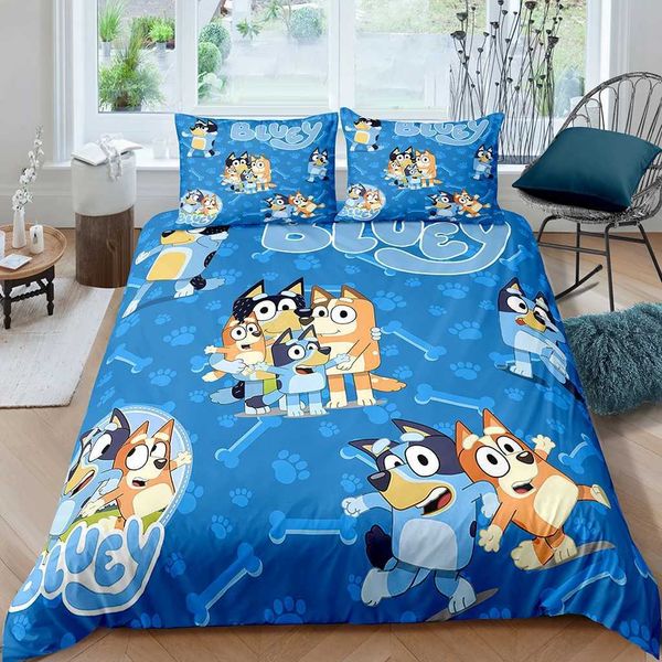 100% polyester cartoon-themed children's bedding with super soft, comfortable duvet covers in multiple sizes X241029