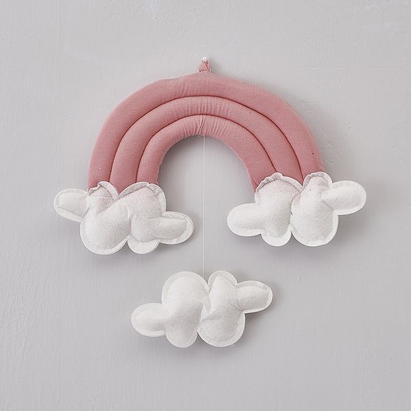 Baby bed rails with bumper bar, crib accessories, and cloud-themed bedding set for infants and kids