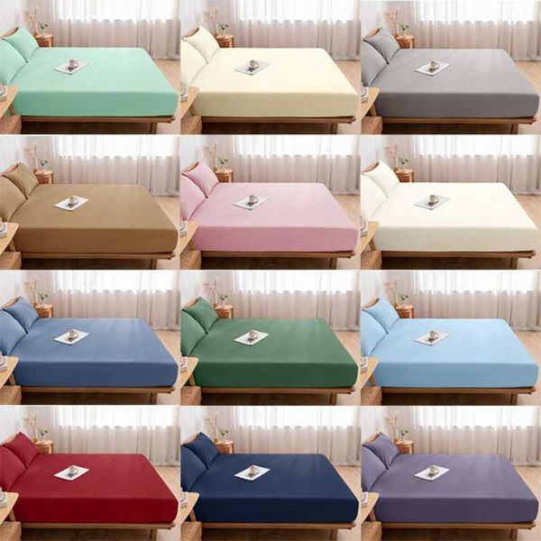 Elastic anti-slip adjustable mattress cover for single, double, and queen beds (90-180cm)