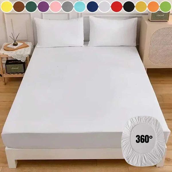 High-quality elastic single to double bed mattress cover in sizes 90/120/150/180/200 cm W240907