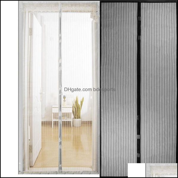 Magnetic mosquito door nets for summer, keeping flies and insects out of windows and kitchens