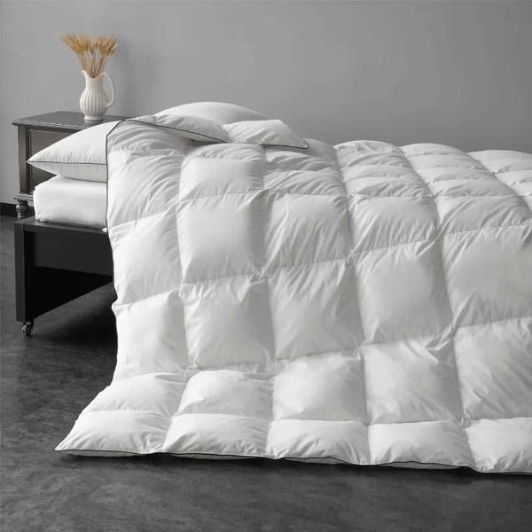 White Goose Down Quilt Fluffy Down Quilt Core King Size Four Seasons Hotel Quality QuiltXJ241024